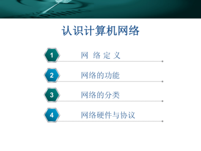 認(rèn)識(shí)計(jì)算機(jī)網(wǎng)絡(luò) 連接世界的橋梁